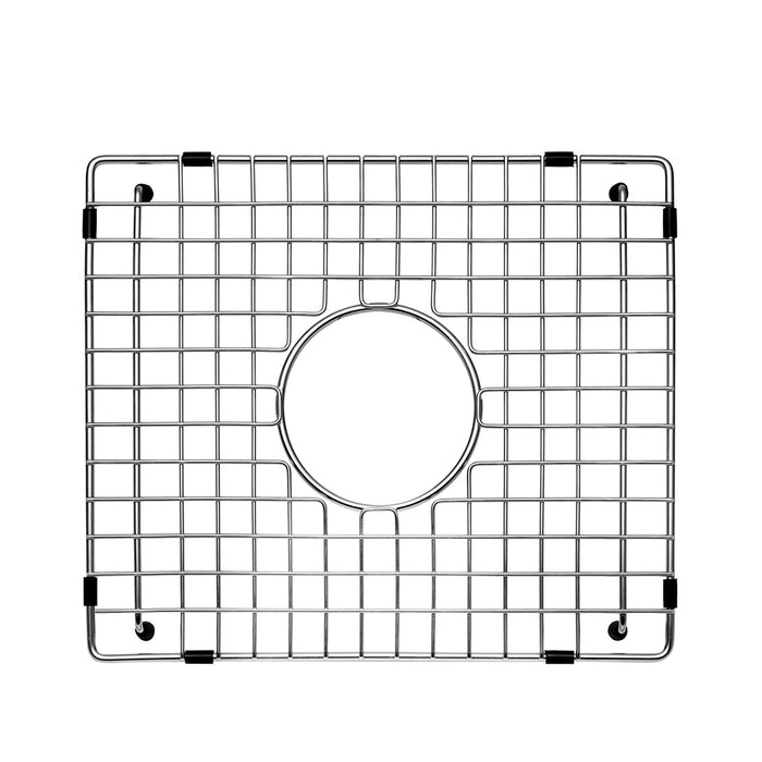 Sink Grid 17X15 Center Drain Left To Right 16.54" x Front To Back 14.57" With Corner 0.39-in HSW-C1715