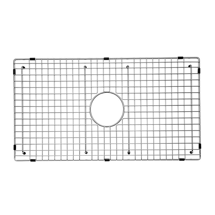 Sink Bottom Grid 22X16 Center Drain Left To Right 21.06" x Front To Back 15.55" With Corner 0.39-in HSW-C2116