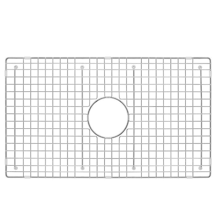 Sink Basin Rack 27X15 Center Drain Left To Right 26.61" x Front To Back 14.53" With Corner 0.39-in HSW-C2715