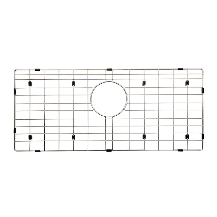 Sink Bottom Grid 28X13 Rear Drain Left To Right 27.09" x Front To Back 12.13" With Corner 0.39-in HSWL-R2812