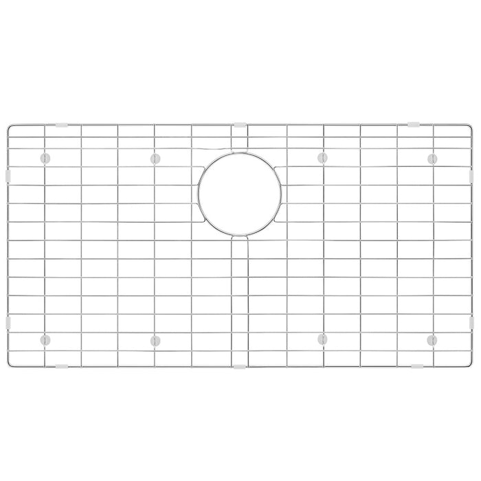 Sink Protectors 3016 Rear Drain Left To Right 29.29" x Front To Back 15.39" With Corner 0.39-in HSWL-R3016