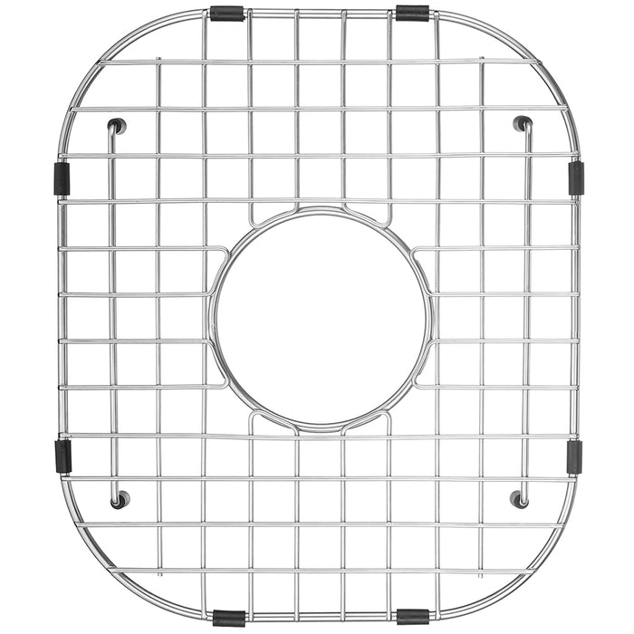 Sink Protector 12X14 Center Drain Left To Right 11.93" x Front To Back 14.25" With Corner 3.5-in SW-C1214