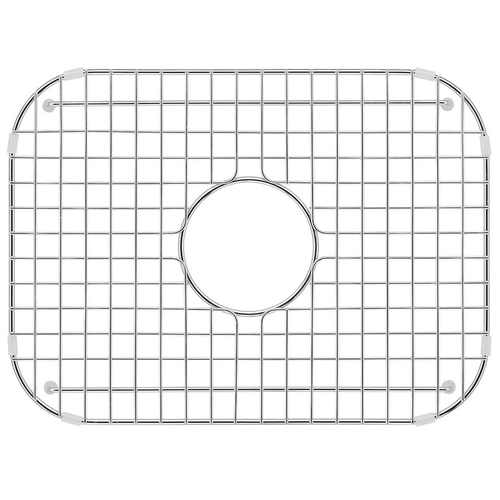 Sink Grid 18X13 Center Drain Left To Right 18.11" x Front To Back 13.39" With Corner 3.5-in SW-C1813
