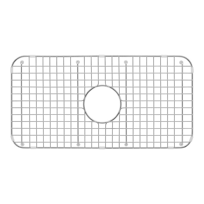 Sink Basin Rack 25X13 Center Drain Left To Right 25.12" x Front To Back 12.87" With Corner 1.5-in SW-C2513