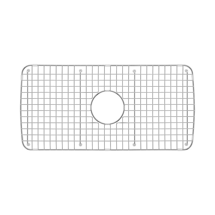 Bottom Basin Rack 28X14 Center Drain Left To Right 27.52" x Front To Back 13.5" With Corner 1.5-in SW-C2714
