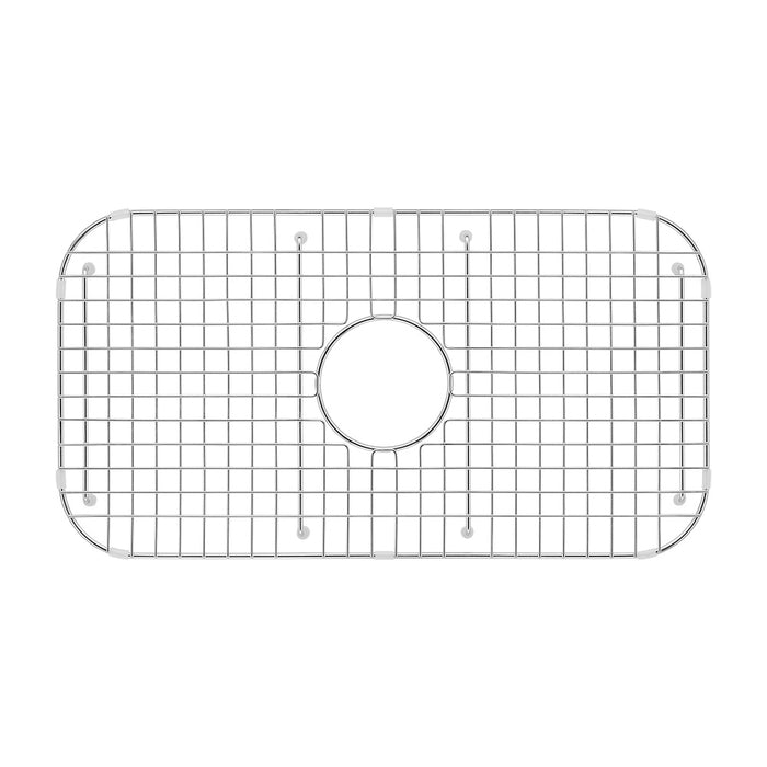 Sink Rack 28X14 Center Drain Left To Right 28.07" x Front To Back 13.94" With Corner 2-in SW-C2814