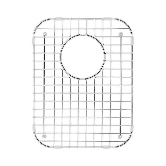 Sink Grid 12X14 Rear Drain Left To Right 12.01" x Front To Back 14.17" With Corner 3.5-in SW-R1214