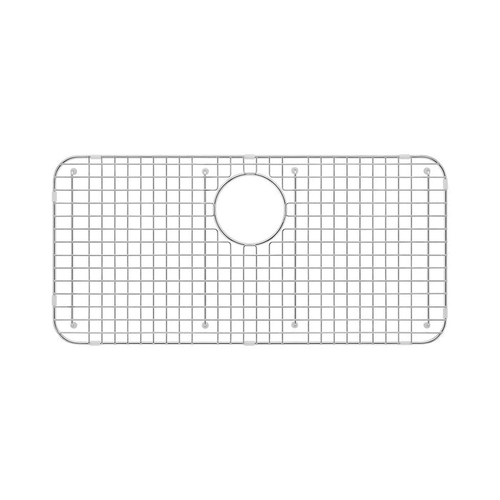 Sink Basin Rack 29X14 Rear Drain Left To Right 28.98" x Front To Back 13.98" With Corner 2-in SW-R2914