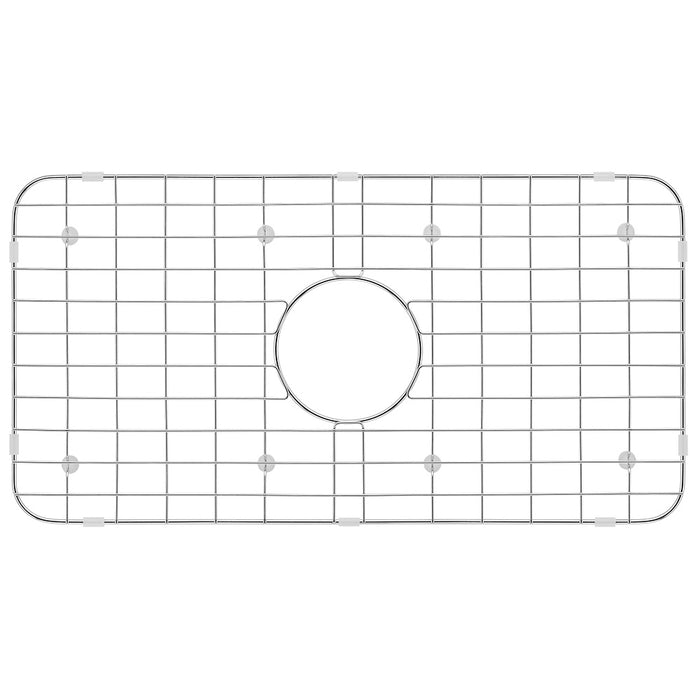 Sink Protectors 24X13 Center Drain Left To Right 24.13" x Front To Back 12.64" With Corner 1.5-in SWL-C2413