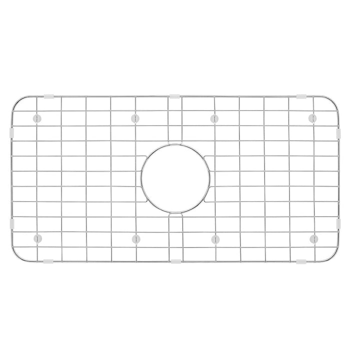 Bottom Basin Rack 25X13 Center Drain Left To Right 25" x Front To Back 12.8" With Corner 1.5-in SWL-C2513