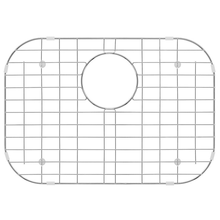 Sink Grid 19X14 Rear Drain Left To Right 19.37" x Front To Back 13.62" With Corner 3.5-in SWL-R1913